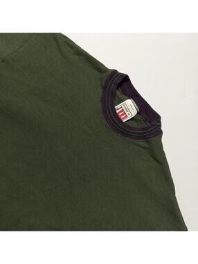 Vintage Wilson Sweatshirt Men's Size XL Green Purple Crewneck Made In USA